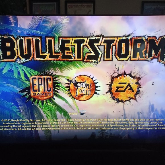 BULLETSTORM (Sony PlayStation 3, 2011) PS3 No Manual Artwork Damaged Tested - Picture 8 of 8